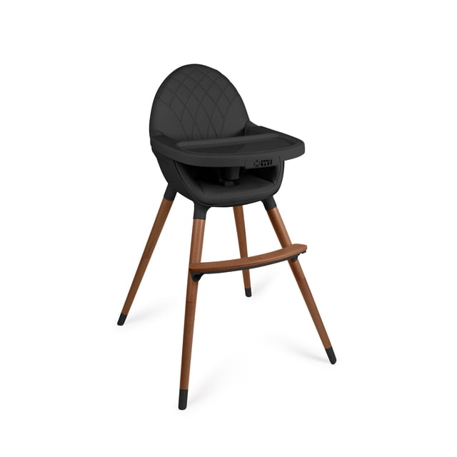 Silla Alta para Bebé KOOLABABY Convertible de Madera Ajustable
