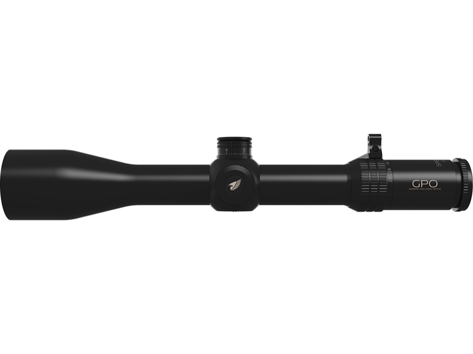 German Precision Optics SPECTRA 8X Rifle Scope, 2.5-20x50mm, 30mm Tube, SFP, G4i Reticle, Black Matte