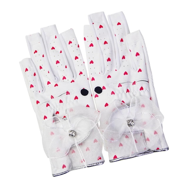 Guantes de Golf de cuero PU para mujer, guantes de Golf transpirables suaves para mano izquierda y derecha, accesorios de Golf 20 Zulema guantes de golf para mujer