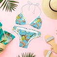 thumbnail image 6 of Tennis Women's Bikini Set with Detachable Sponge and Adjustable Strap - Two-Pack | Ideal for Swimming and Beach Scenes, 6 of 6