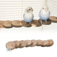 thumbnail image 4 of Wooden Hamster Climbing Toy, Variable Shape Adjustable Length Easy To Assemble Applewood Hamster Ladder Playground  For Play 8 Ladder, 4 of 8