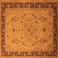 thumbnail image 1 of Ahgly Company Indoor Square Oriental Orange Traditional Area Rugs, 5' Square, 1 of 4