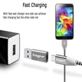 thumbnail image 4 of Fasgear USB C Female to USB 3.1 Male Adapter 10Gbps&3A Fast Charging-2 Pack Type A to Type C Adapters Double-Side Data Sync Compatible for i-Pad,Tablet,Laptop,Charger,Power Bank,Quest Link,Black&Grey, 4 of 6