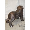 thumbnail image 5 of Nifao Bulldog Giant Bronze Statue – Garden Outdoor Decor Sculpture, 62"L x 26"W x 44"H, 5 of 14