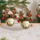 thumbnail image 4 of Campana Navidad Decorativa | Campana de Navidad con lazo y asta de alce | Ambiente festivo, duradera y multifuncional, 4 of 6