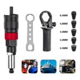 thumbnail image 4 of 2.4-6.4mm Electric Rivet Nut Adapter Automatic Riveting Nail Cordless Riveting Tools with Wrench and Handle, 4 of 5