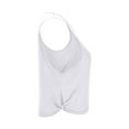 thumbnail image 4 of AherBiu Workout Tops for Women Crop Tank Top Sleeveless Crewneck Stretch Comfy Basic Tees Tshirts Camisole, 4 of 6