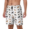 thumbnail image 1 of Balery Labrador Retriever Dog Bañador para hombre, shorts de playa de secado rápido con entrepierna y forro de compresión-X-Large, 1 of 6