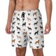 thumbnail image 1 of Balery Labrador Retriever Dog Bañador para hombre, shorts de playa de secado rápido con entrepierna y forro de compresión-Small, 1 of 6