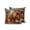 Brown, variant on Woodland Christmas Outdoor Throw Pillows with Inserts Set of 2, 16"x16" Santa Claus Christmas Tree Snowman Deer Waterproof Square Patio Pillows for Outside Furniture, Sofa, Porch, Garden