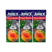 Jumex Mini Tetra 3pk Peach Nectar, 3/6.76 fl oz