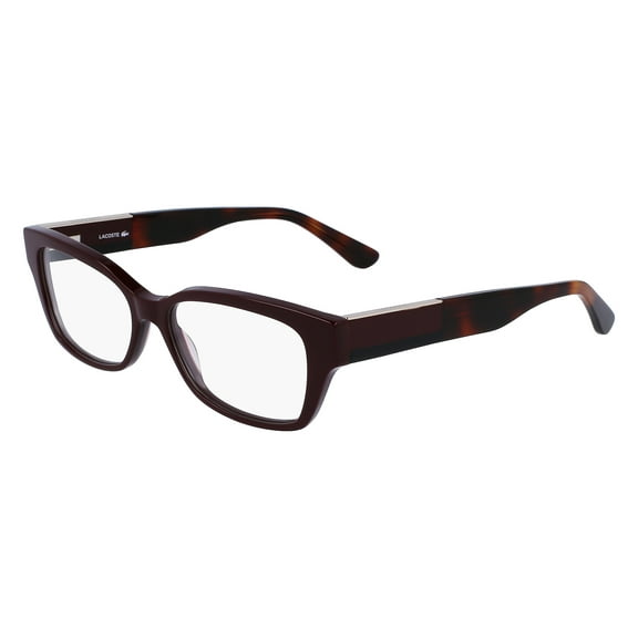 Lacoste L2907 603 Women's Dark Red Full Rim Frame Eyeglasses