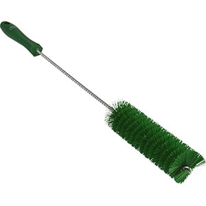 Vikan Ø1.5" Tube Brush- Stiff - Green (4 Units)