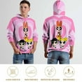 thumbnail image 6 of The Powerpuff Girls Unisex Sweatshirts Loose Pullover Sweater Hooded Hoodie 3D Printing Jacket Winter Fall Clothes S, 6 of 7