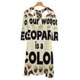 thumbnail image 6 of Leopard Print Is A Color Dress Summer Dresses Woman Street Style Big Size Casual Dress, 6 of 9