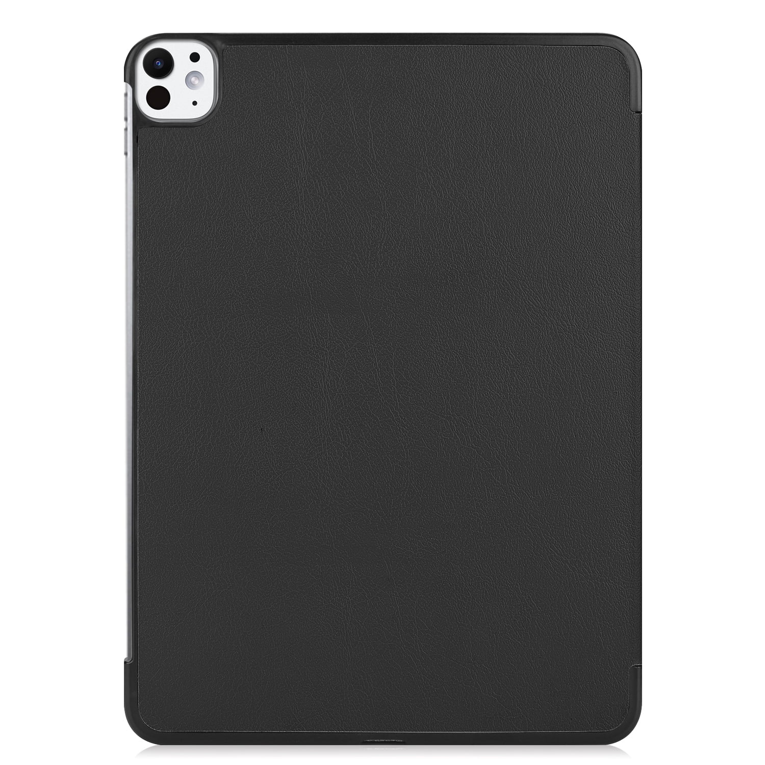 SaniMore for Apple iPad Pro 13 (2024) Case, Auto Sleep/Wake, Rugged PC Case with Tri-Fold Kickstand [Support iPad 1st/3rd Pencil Charging]  Shockproof Protective Case for Women Men, Black