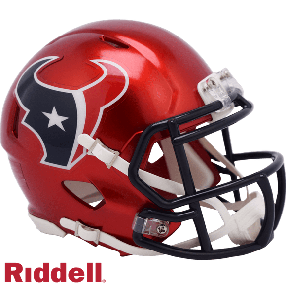 Houston Texans Casque Riddell Réplique Mini Style de Vitesse sur le Terrain Alterné