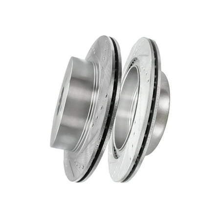 Rear Drilled Slotted Disc Brake Rotors For 2009-2022 Nissan Murano