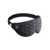HoMedics Relaxing Sleep Gel Eye Mask, Heated, Weighted, Calming Comfort, Adjustable Size, Black, HP-G42AJ