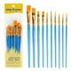 thumbnail image 1 of Juego de 10 pinceles de nailon para óleo y acuarela, kit profesional de pinceles para pintar., 1 of 5