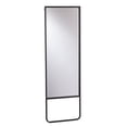 thumbnail image 1 of Holly et Martin Lewis Moderne Miroir Penché en Noir, 1 of 7