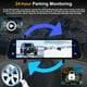 thumbnail image 5 of Mirror Dash Cam Cámara frontal y trasera con Apple Carplay/Android Auto Cámara de respaldo con espejo de 9,66 pulgadas para automóviles y camiones Grabadora de conducción Control de voz Monitoreo de e, 5 of 5