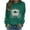 Dark Green Halloween Clothes for Women Deals, variant on IDOCLOTHES Hello Pumpkin Sweatshirt for Women Long Sleeve Crewneck Halloween Sweaters 2026 Trendy Pullover Tops Plus Size Clothes Womens Fall Fashion Clothing Dark Green, S