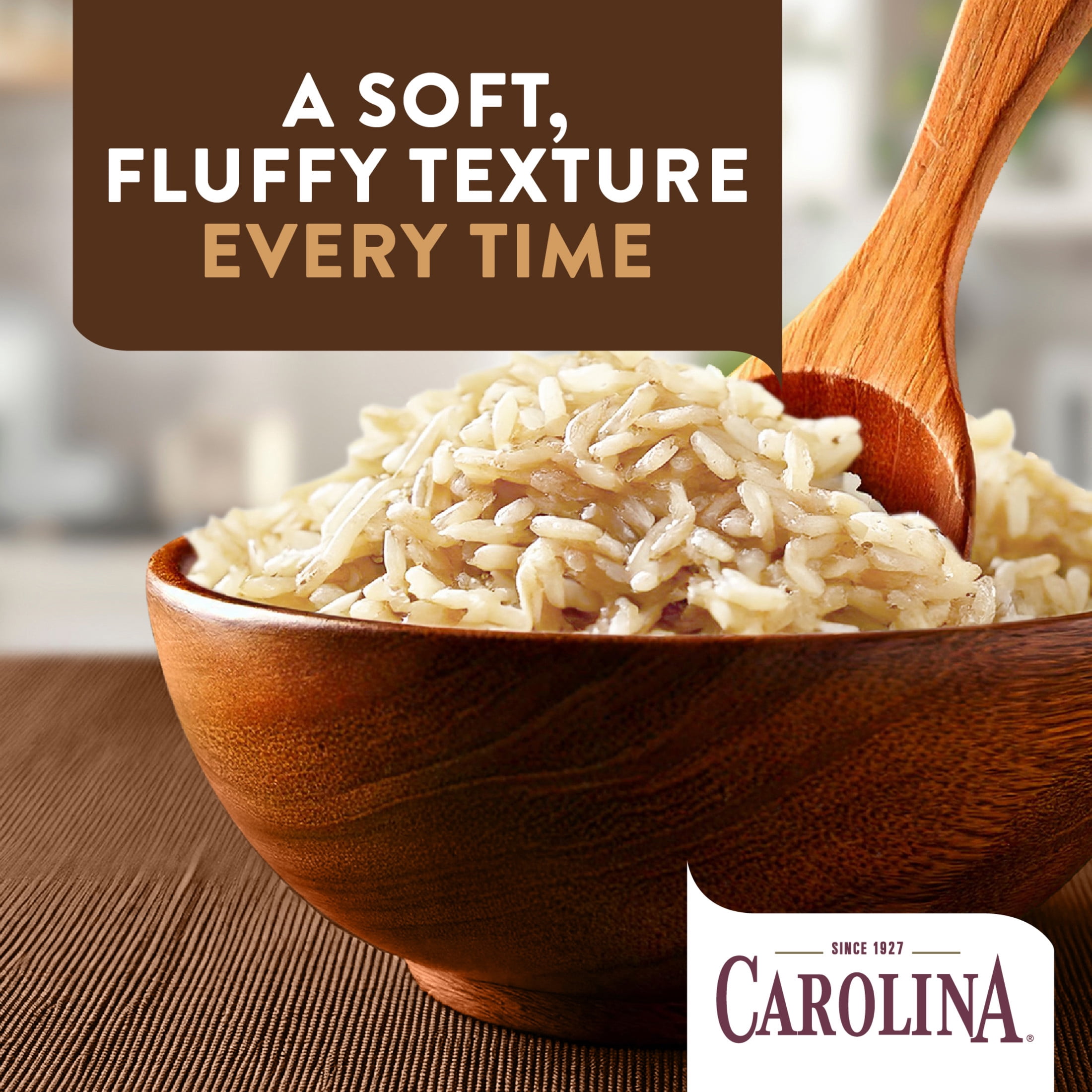 Carolina Organic Brown Long Grain Rice, Gluten Free, 2 lb Bag