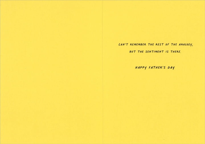 Designer Greetings A Father is Like a Good Cup of Coffee: World's Best Dad Cup Humorous / Funny Father's Day Card for Nephew