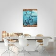 thumbnail image 3 of Nautical Anchor Wall Art Beach Ocean Theme Wall Decor Rustic Jesus Anchor Bible Quotes Pictures Canvas Prints Motivational Framed Modern Artwork for Home Living Room Bedroom Bathroom 16"x20", 3 of 6
