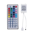 thumbnail image 1 of Con remoto Con infrarrojo Decoración 44 teclas Con remoto IR inalámbrico para 3528 5050 de luces LED TV Zulema Mando a distancia por infrarrojos, 1 of 7
