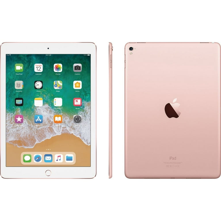 Restored Apple iPad Pro Wi-Fi 128GB Rose Gold (1st Generation