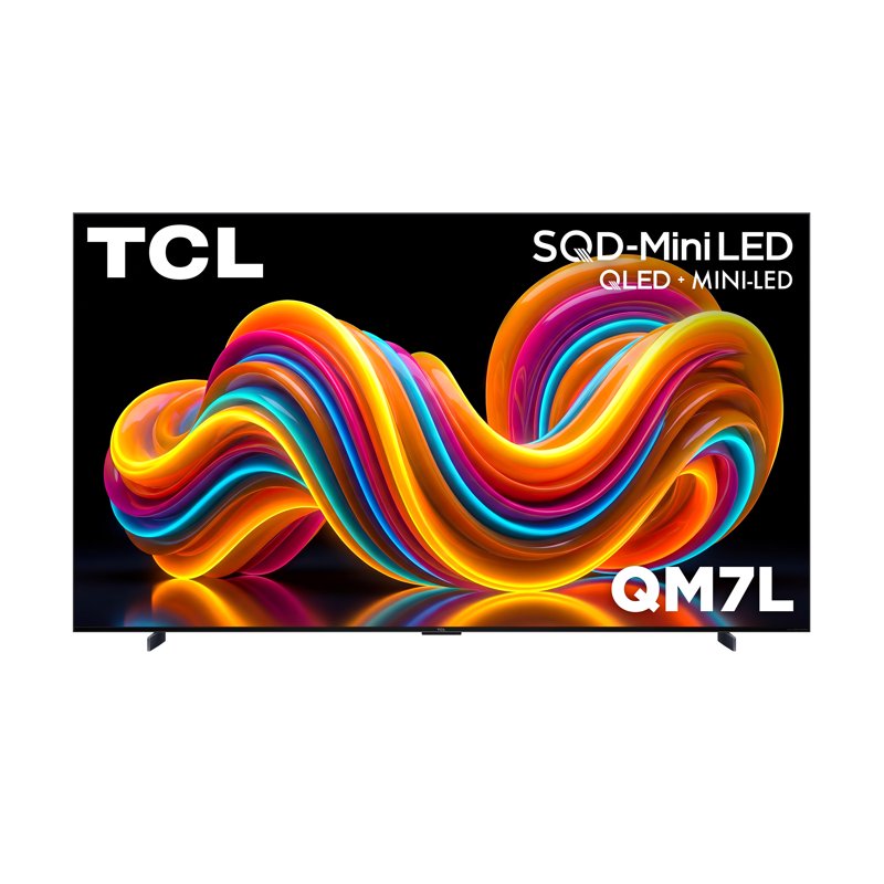 TCL 98” QM7L Series SQD-Mini LED QLED Smart Google TV (NEW 2026) - TCL Deep Color System with Super QLED, Up to LD2100 Precise Dimming Series, Up to HDR3000 Peak Nits, Bang & Olufsen Audio - 98QM7L gallery view