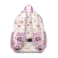 thumbnail image 3 of Mushroom Fairy Princess Pattern Backpack for School,Cute School Bag,Schoolbag with Adjustable Shoulder Straps & Padded Back,15.25"x11.5"x5.25", 3 of 5