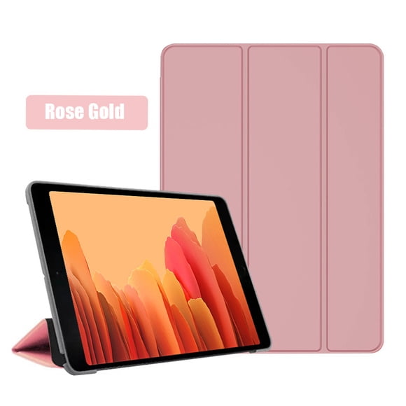 Étui pour Samsung Galaxy Tab A7 2020 SM-T500/T505, Support de Tablette, Housse pour Samsung Galaxy Tab A7 10.4 2020 T500 T505 T507, Étui Or Rose A7 10.4 T500 T505