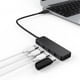 thumbnail image 2 of Hub multi USB 3.0 de 4 puertos, adaptador de concentrador de datos múltiple portátil con cable de 30 mm, 2 of 5