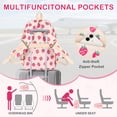 thumbnail image 4 of Inadays School Backpacks for Teens 3PCS Set Middle School Bookbag Students Lightweight Durable Casual Outdoor Daypack College, 4 of 8