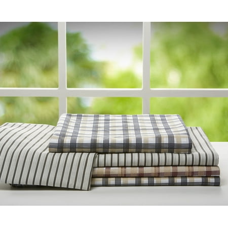 Ralph Lauren Queen Flat Sheet - Mainstays 120-Thread-Count Queen Sheet Set, Red Plaid