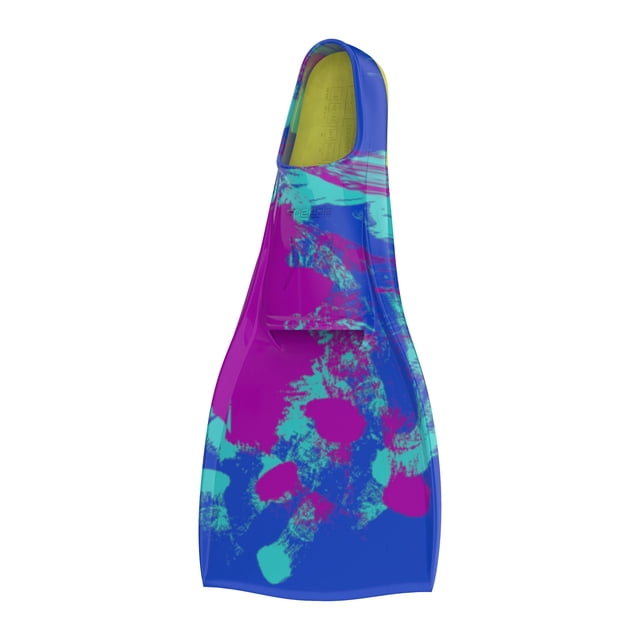 Aletas de entrenamiento de natación Speedo de goma, hoja larga, unisex, adulto