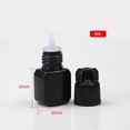 thumbnail image 4 of 5 Pcs Bouteilles de Colle Vides extensions de Cils Colle extensions de Cils Conteneur de Stockage en Plastique 5ml, 4 of 5