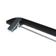 thumbnail image 6 of NAHANCO #2600RCLH 14"Black Heavy Weight Plastic Skirt/Pant Hangers With Long Hook and Chrome Clips (Pack of 100), 6 of 7