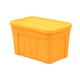 thumbnail image 3 of Caja de almacenamiento para casa de muñecas a escala 1/12, decoración de accesorios para muñecas, minimodelo para la vida cotidiana. Naranja Amarillo, 3 of 7