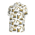 thumbnail image 4 of Wukai Funny Excavator Men’s Polo Shirts,Quick-Dry Athletic Shirt,Classic Fit Shirts-Small, 4 of 8