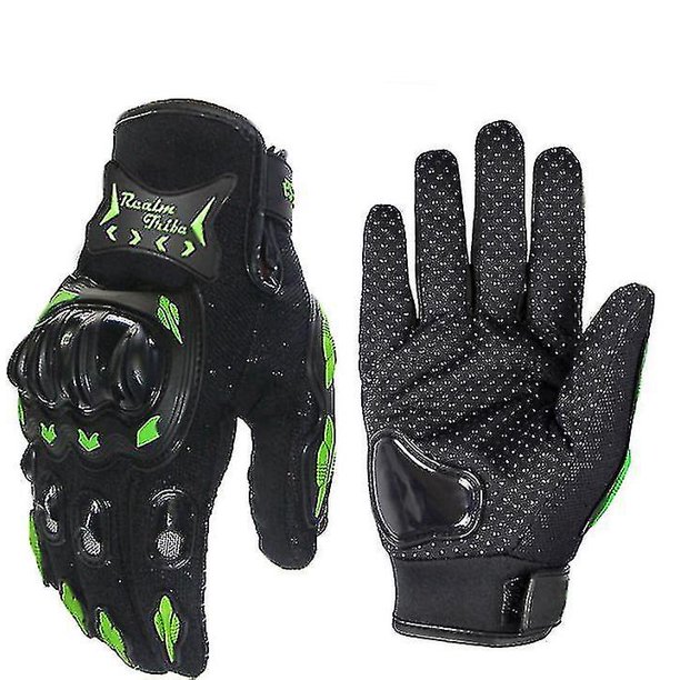 Guantes de moto Guantes de moto con pantalla táctil Manoplas de dedo completo antideslizantes.yt