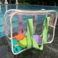 thumbnail image 3 of Bolso de Mano Transparente de PVC para Mujer, Bolso de Hombro con Capacidad de Verano, Bolso de Mujer Impermeable de PláStico para Playa, Bolso Informal A, 3 of 5