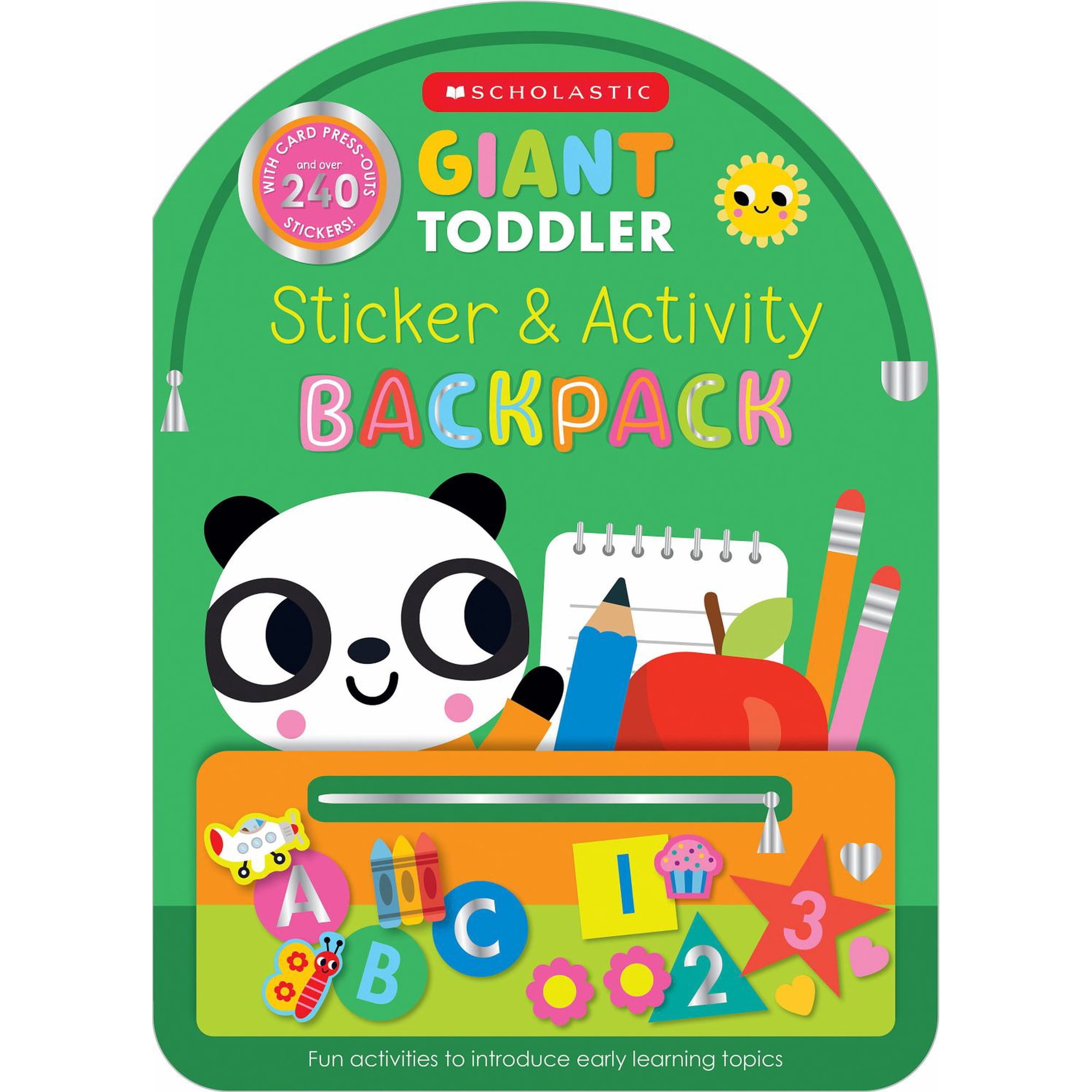 Giant Toddler: Sticker and Activity Backpack (Scholastic Early Learners) (Paperback)