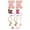 K, variant on Drinkware Accessories Trendy Drinkware Set Embroidery Patch Straw Covers Leak Guard Decorative