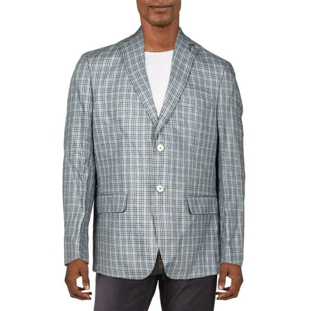 Lauren Ralph Lauren Mens Linen Plaid Sportcoat