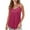 Hot Pink2, variant on lmcalzta Womens Camisole Tank Tops Undershirts Spaghetti Strap Casual Basic Camisoles Solid Color