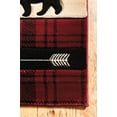 thumbnail image 2 of United Weavers of America Lodge Plaid Loomed Area Rug, 5.25' x 7.5', 2 of 6